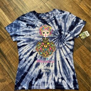 2-2026A-Tie-Dye Short Sleeve Tee SIZE MEDIUM MEXICO